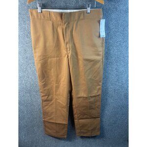 NWT Dickies Icons 874 Original Fit Work Pant Sz 36x32 Brown Mens $65